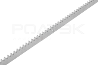 Рейка зубчатая 30x8 мм, 1 м, с крепежом